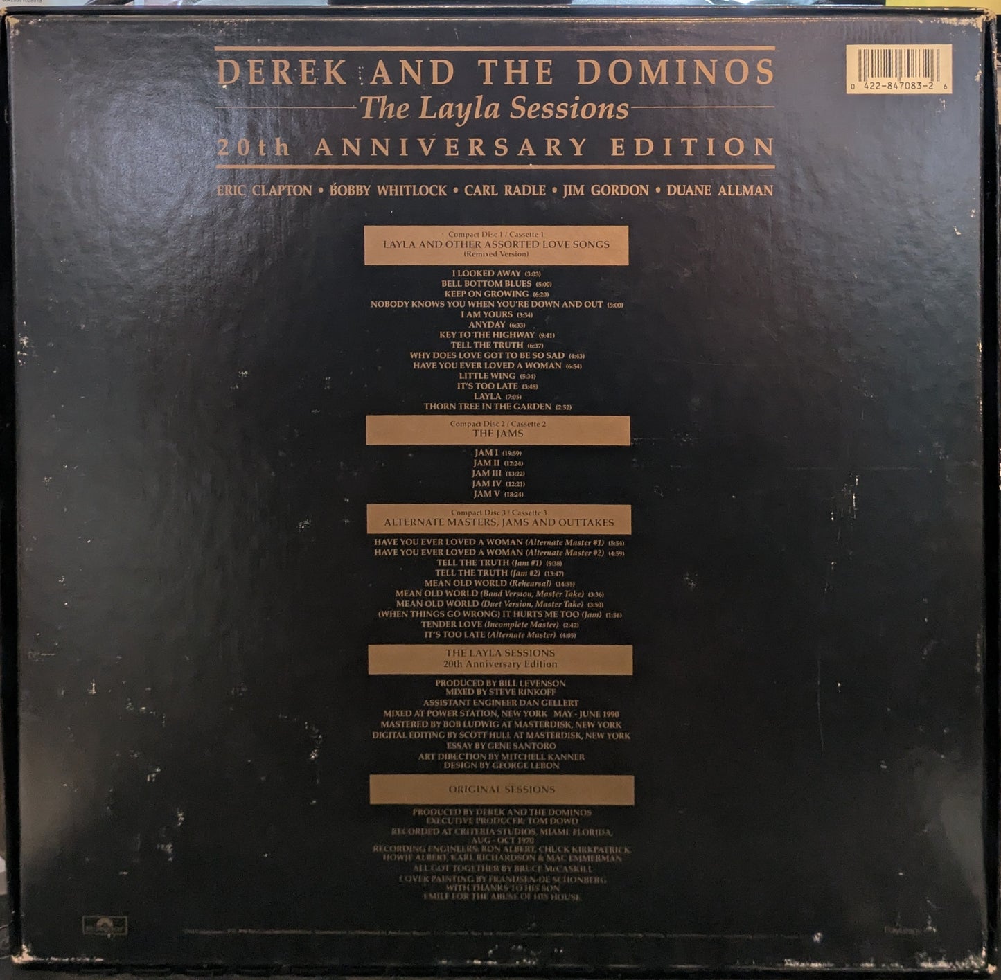 The Layla Sessions (3xCD BOX) | Near Mint (NM) Excellent (EX) Get Cheap Vinyl