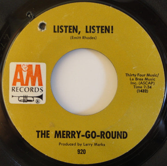 Listen, Listen! / Gonna Leave You Alone (7" VINYL) | Very Good Plus Plus (VG++) Generic Get Cheap Vinyl