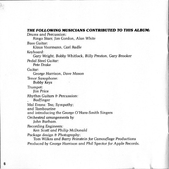 All Things Must Pass *2XCD* | Very Good Plus (VG+) Excellent (EX) Get Cheap Vinyl