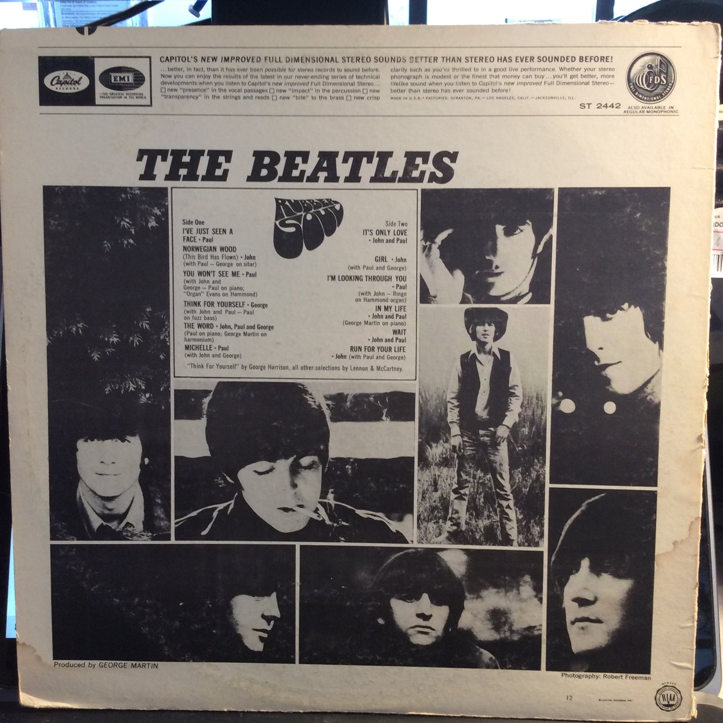 Rubber Soul (VINYL) | Very Good Plus (VG+) Very Good (VG) Get Cheap Vinyl