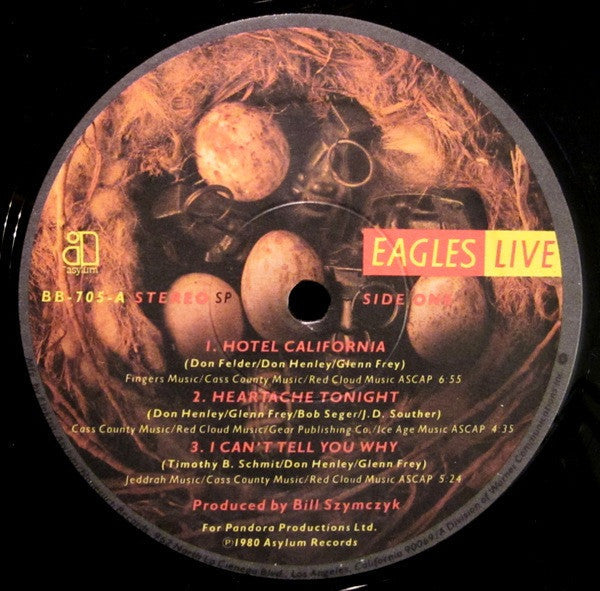 Eagles Live (2xVINYL) | Very Good Plus (VG+) Very Good Plus (VG+) Get Cheap Vinyl