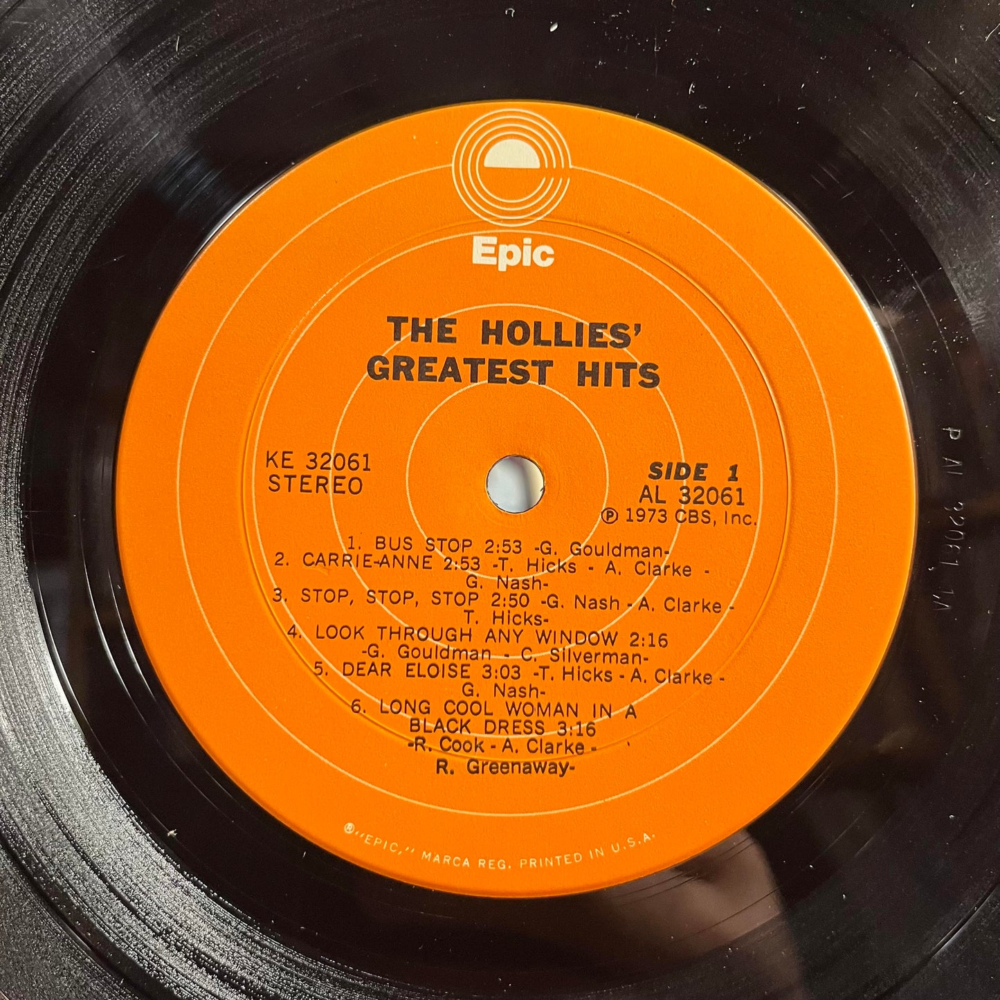 The Hollies' Greatest Hits *PROMO* | Very Good Plus (VG+) Good Plus (G+) Get Cheap Vinyl