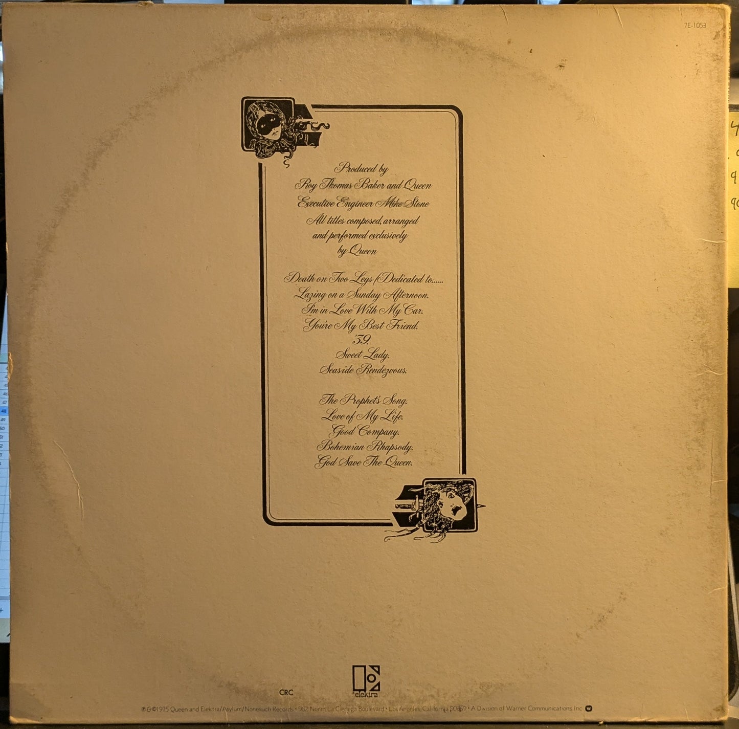 A Night At The Opera (VINYL) | Very Good Plus (VG+) Very Good Plus (VG+) Get Cheap Vinyl