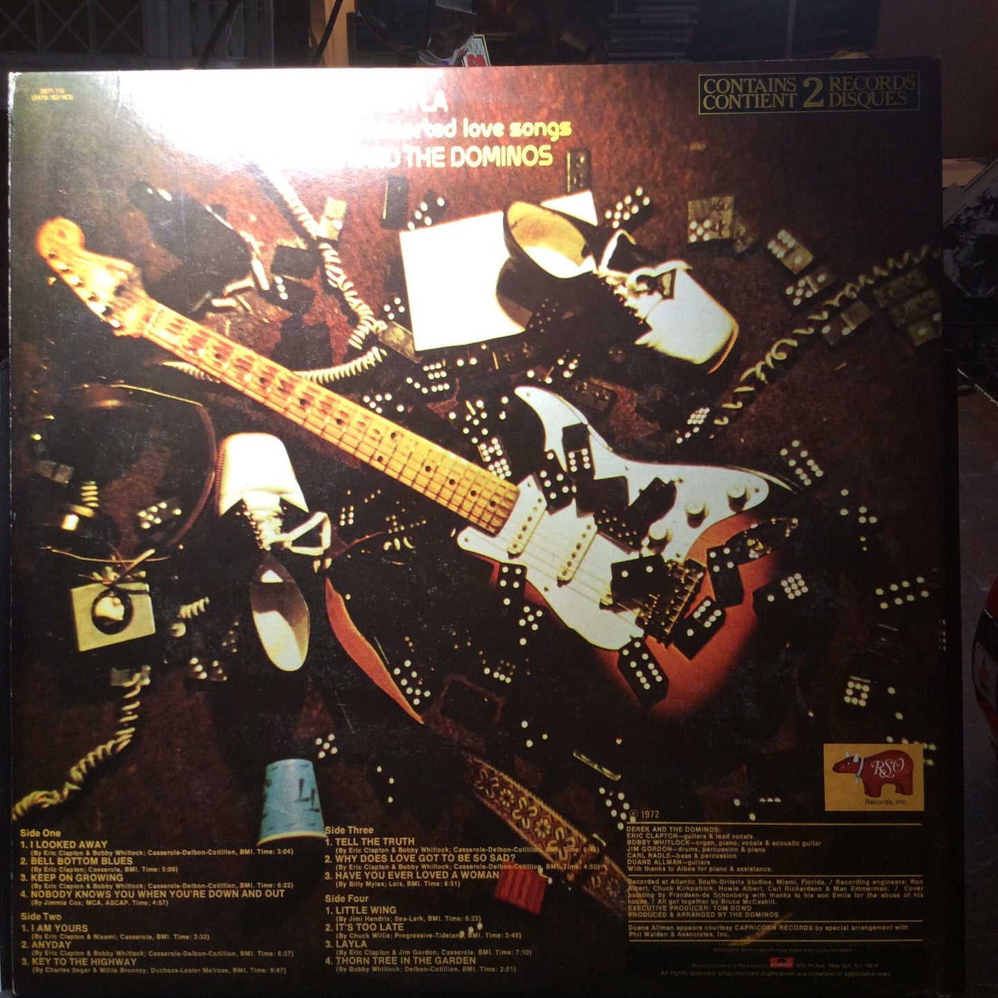 Layla And Other Assorted Love Songs (2xVINYL) | Very Good Plus Plus (VG++) Excellent (EX) Get Cheap Vinyl
