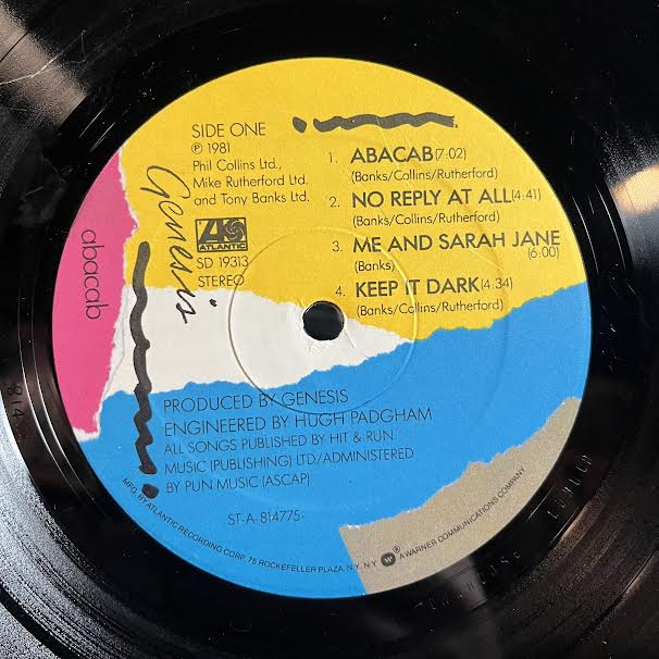 Abacab (VINYL) | Very Good Plus (VG+) Excellent (EX) Get Cheap Vinyl