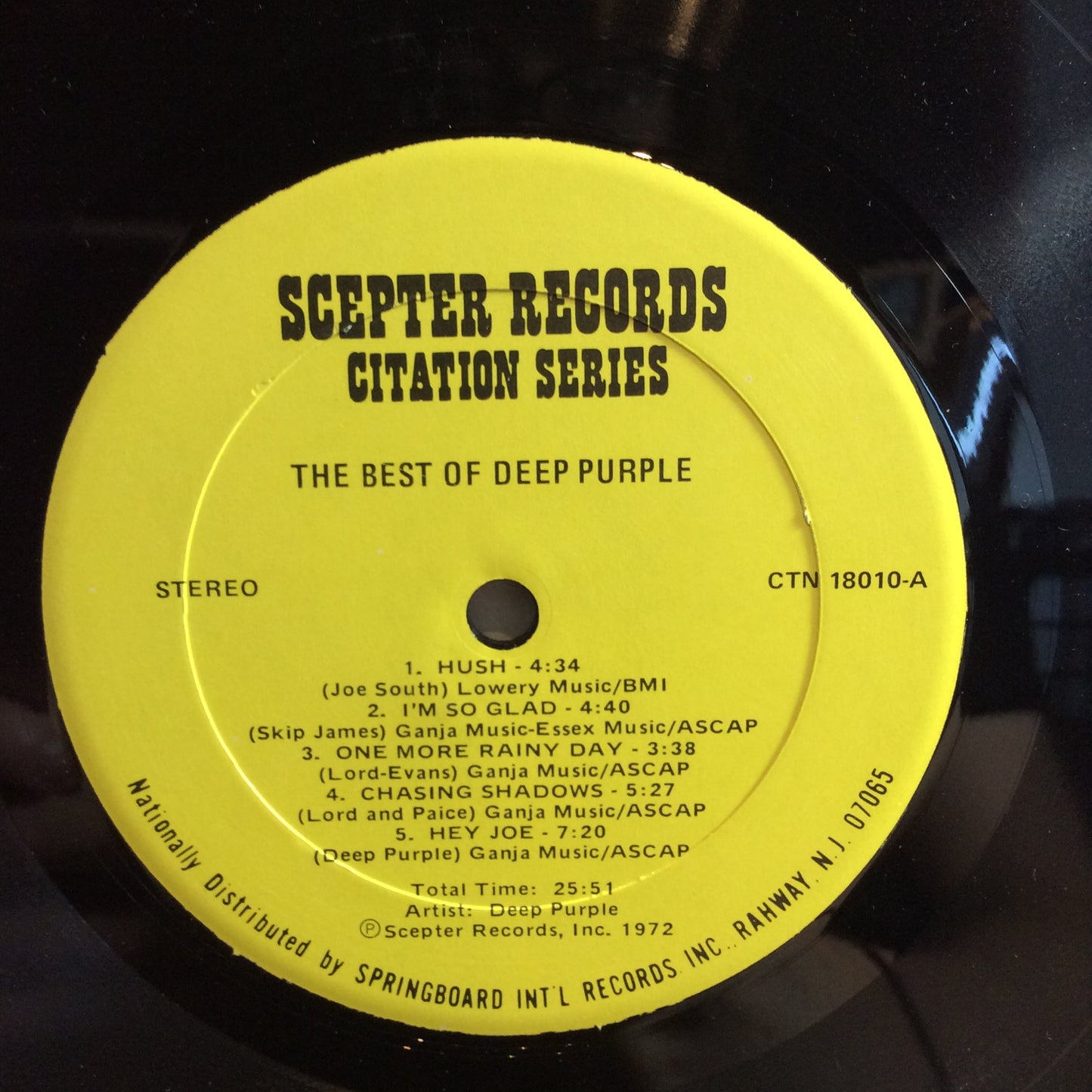 The Best Of Deep Purple (VINYL) | Very Good Plus (VG+) Very Good Plus (VG+) Get Cheap Vinyl