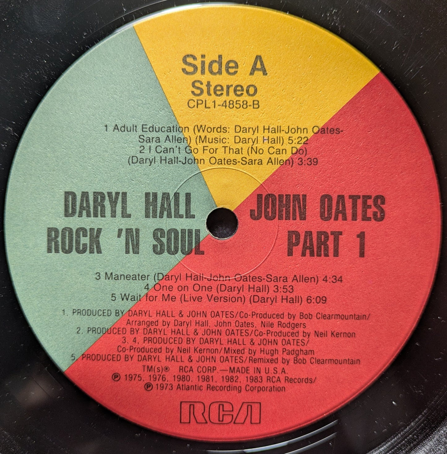 Rock 'N Soul Part 1 (VINYL) | Very Good Plus Plus (VG++) Excellent (EX) Get Cheap Vinyl