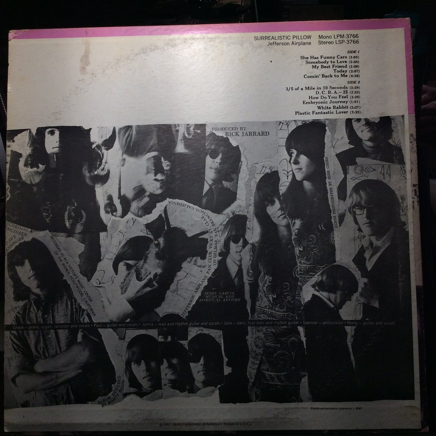 Surrealistic Pillow (VINYL) | Very Good Plus (VG+) Very Good Plus (VG+) Get Cheap Vinyl