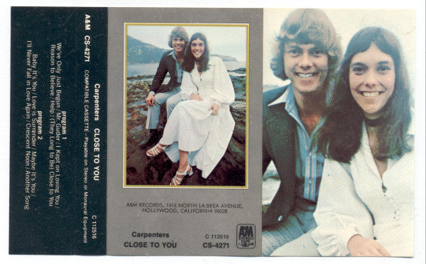 Close To You (CASSETTE) | Very Good Plus (VG+) Excellent (EX) Get Cheap Vinyl