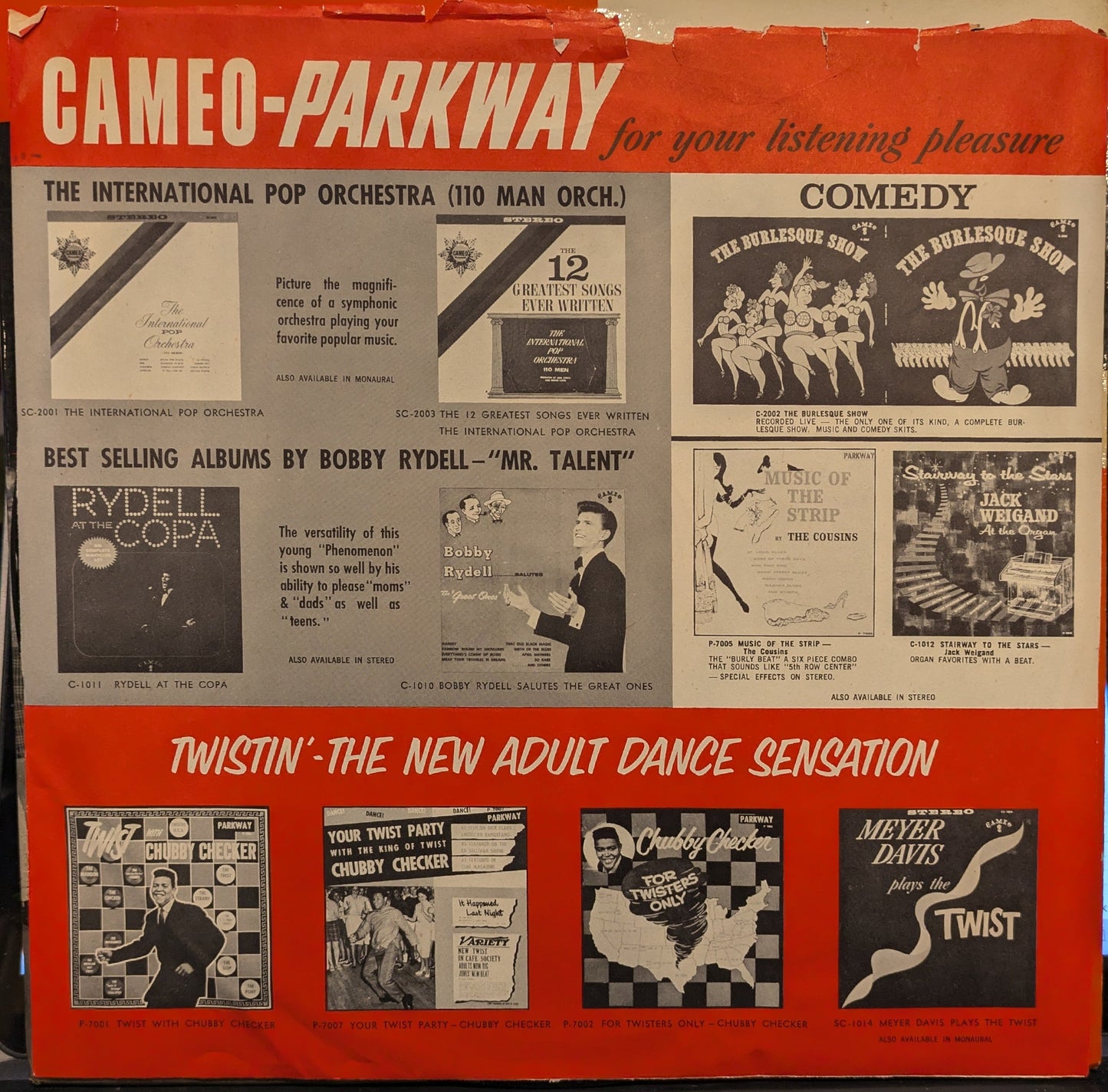 Your Twist Party (With The King Of Twist) | Very Good Plus (VG+) Near Mint (NM) Get Cheap Vinyl