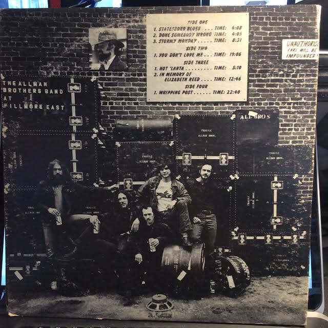 The Allman Brothers Band At Fillmore East (2xVINYL) | Very Good Plus (VG+) Very Good Plus (VG+) Get Cheap Vinyl
