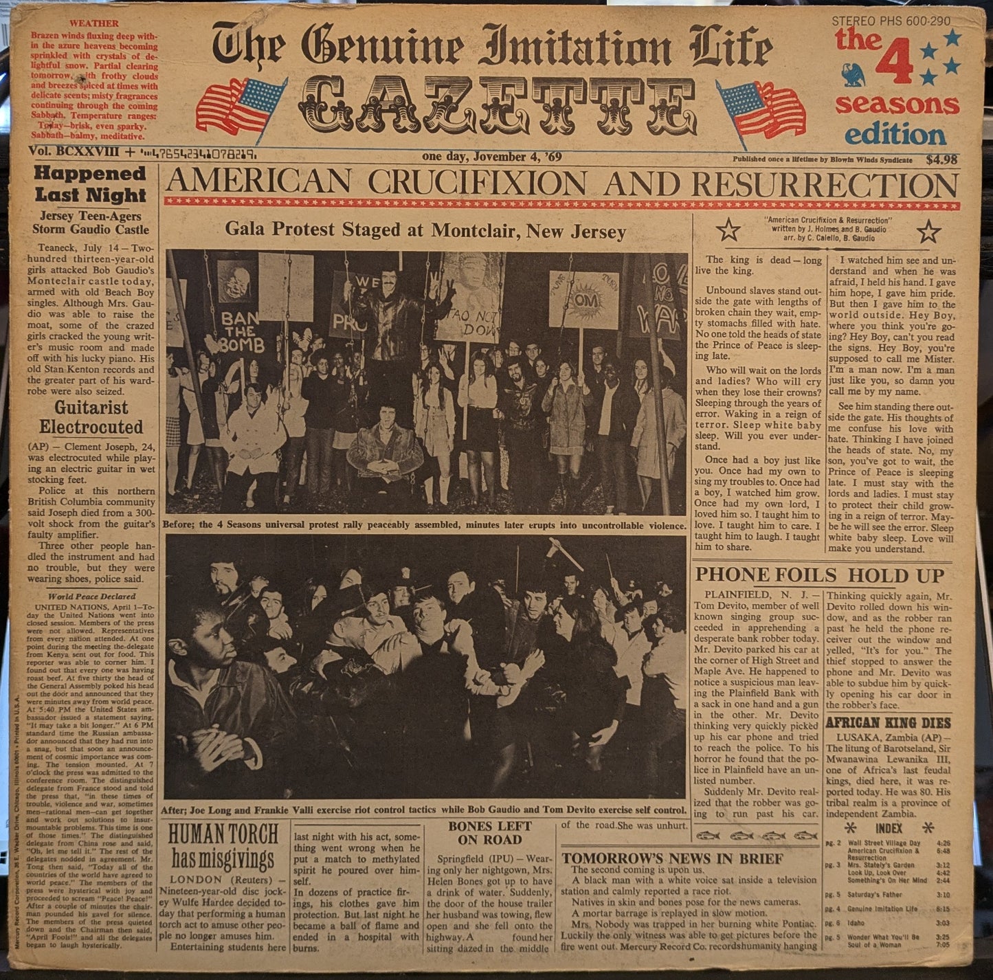 The Genuine Imitation Life Gazette (VINYL) | Very Good Plus (VG+) Very Good Plus (VG+) Get Cheap Vinyl