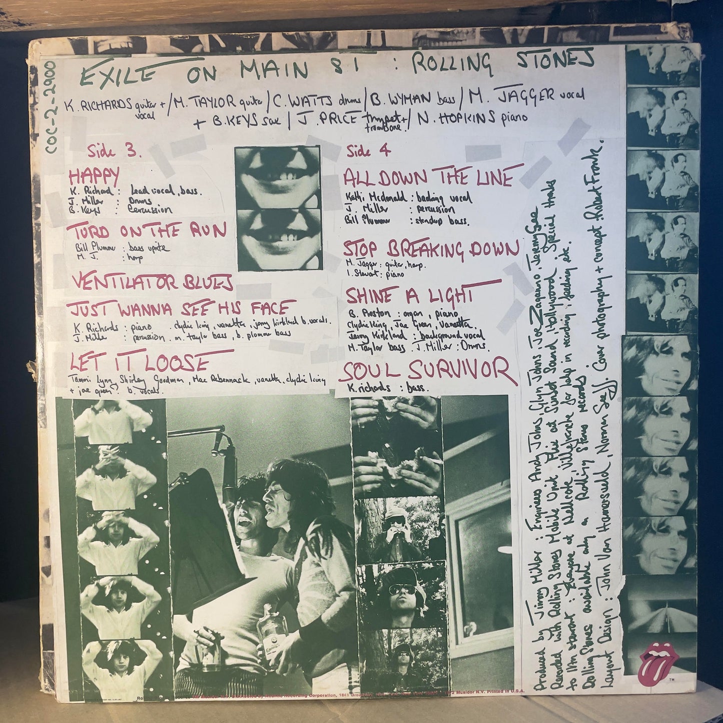 Exile On Main St. (2xVINYL) | Very Good (VG) Very Good Plus (VG+) Get Cheap Vinyl