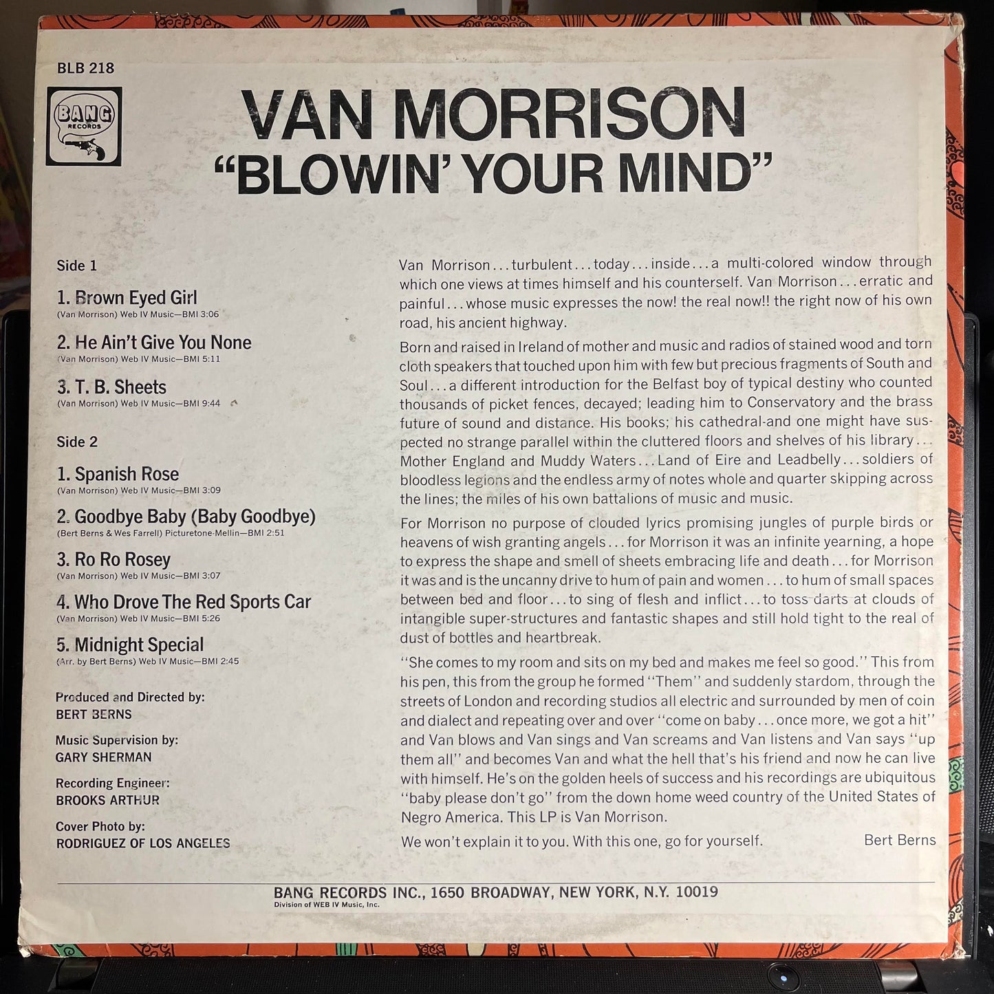 Blowin' Your Mind! | Very Good (VG) Excellent (EX) Get Cheap Vinyl