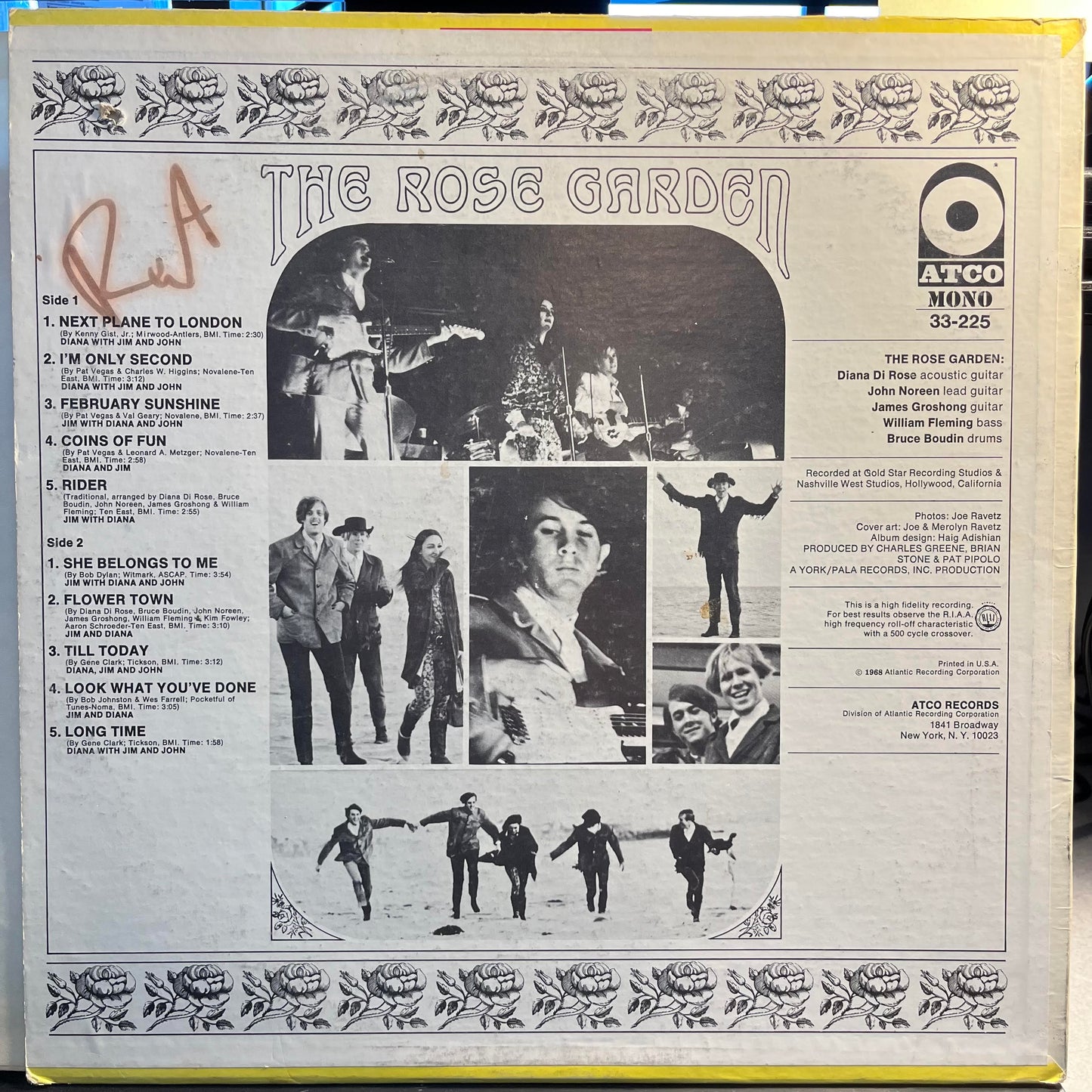 The Rose Garden | Very Good (VG) Very Good Plus (VG+) Get Cheap Vinyl