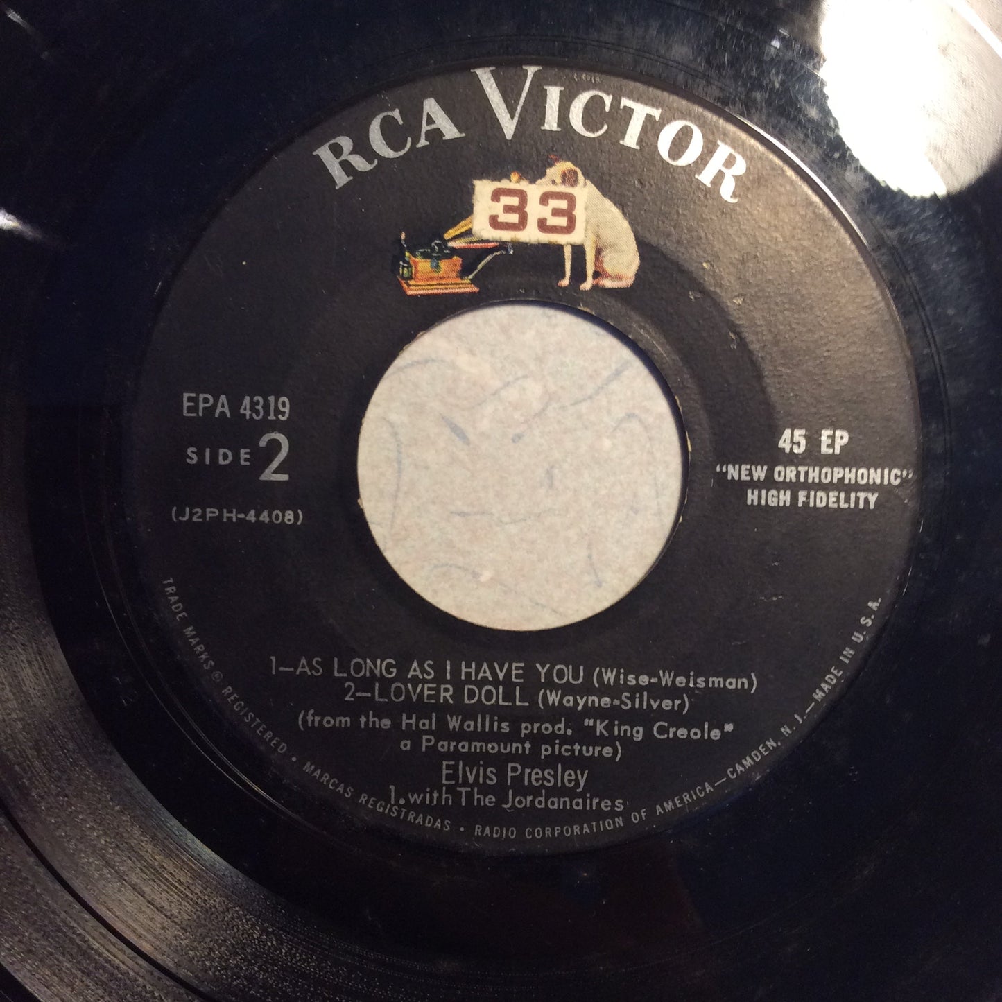 King Creole (Vol. 1) (7" VINYL) | Very Good (VG) Excellent (EX) Get Cheap Vinyl