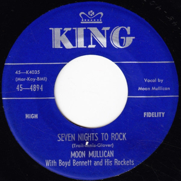 Honolulu Rock-A Roll-A / Seven Nights To Rock | Very Good (VG) Generic Get Cheap Vinyl