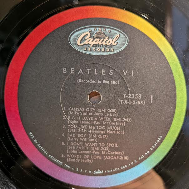 Beatles VI (VINYL) | Very Good (VG) Very Good (VG) Get Cheap Vinyl
