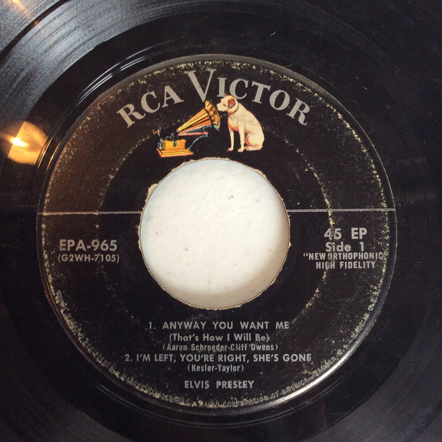 Any Way You Want Me (7" VINYL) | Very Good (VG) Very Good (VG) Get Cheap Vinyl