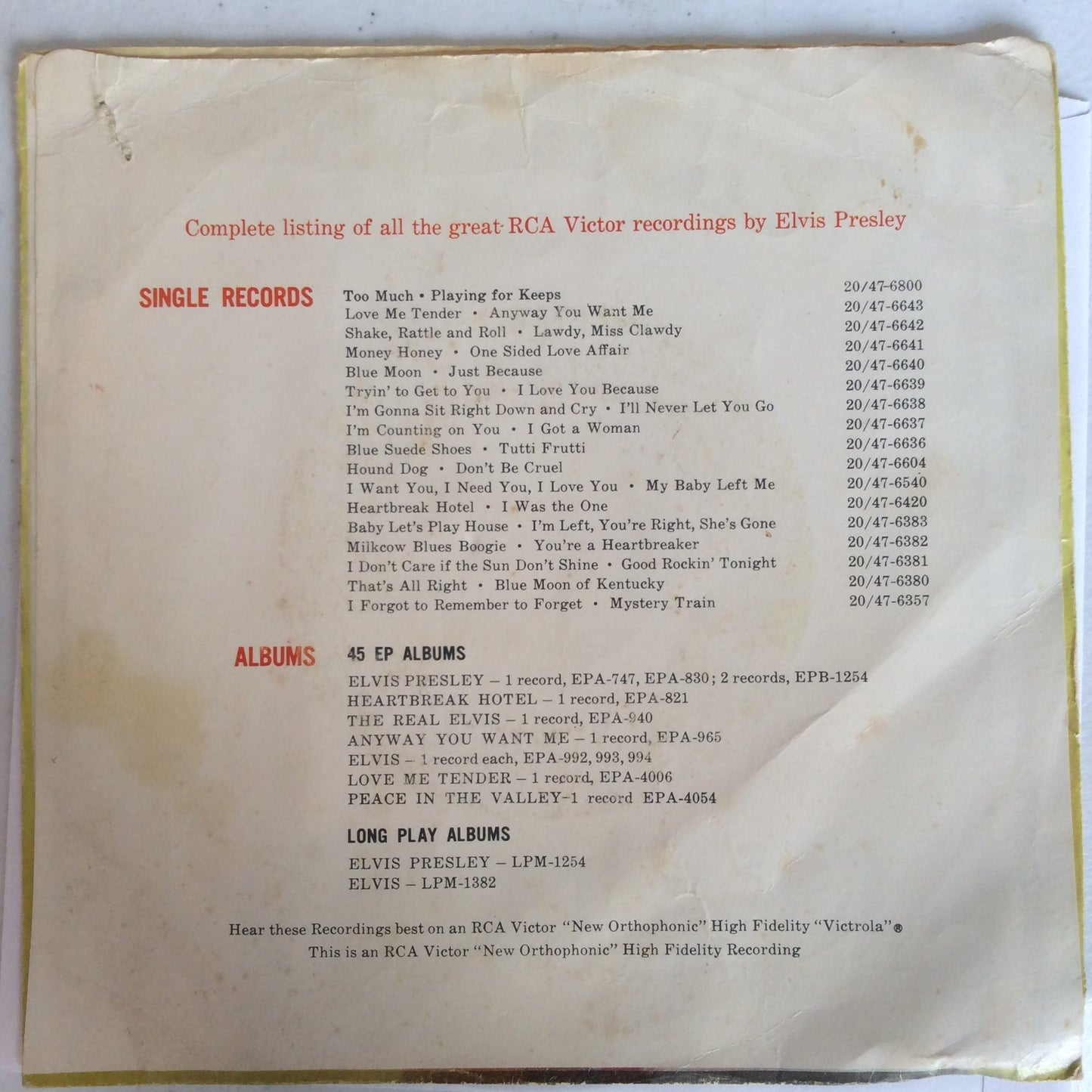 All Shook Up (7" VINYL) | Very Good (VG) Very Good (VG) Get Cheap Vinyl