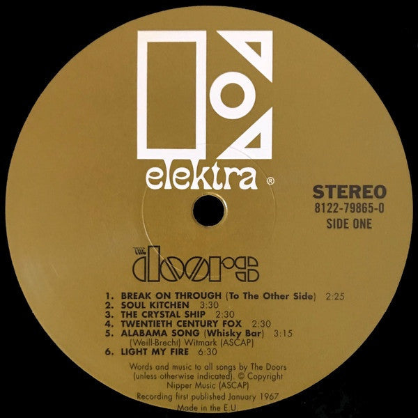 The Doors (180 GRAM VINYL / IMPORT) | Mint (M) Mint (M) Get Cheap Vinyl