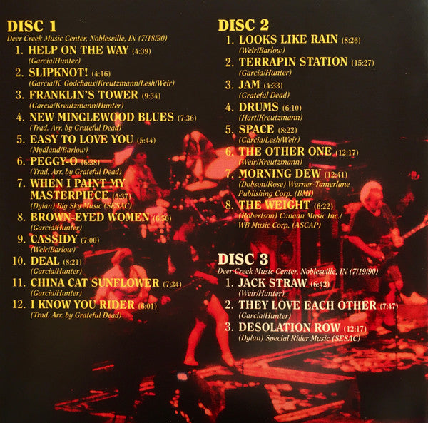Dave's Picks, Volume 40 (3xCD)(Deer Creek Music Center, Noblesville, IN • 7/18-19/90 | Mint (M) Near Mint (NM) Get Cheap Vinyl