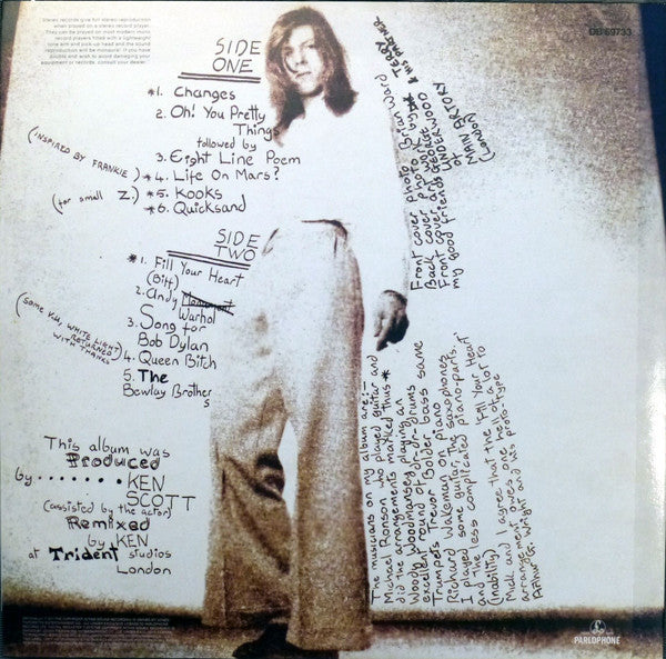 Hunky Dory | Mint (M) Mint (M) Get Cheap Vinyl