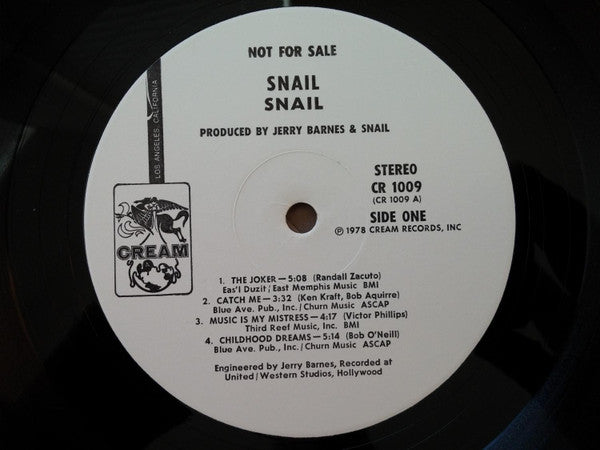 Snail | Very Good Plus (VG+) Very Good (VG) Get Cheap Vinyl