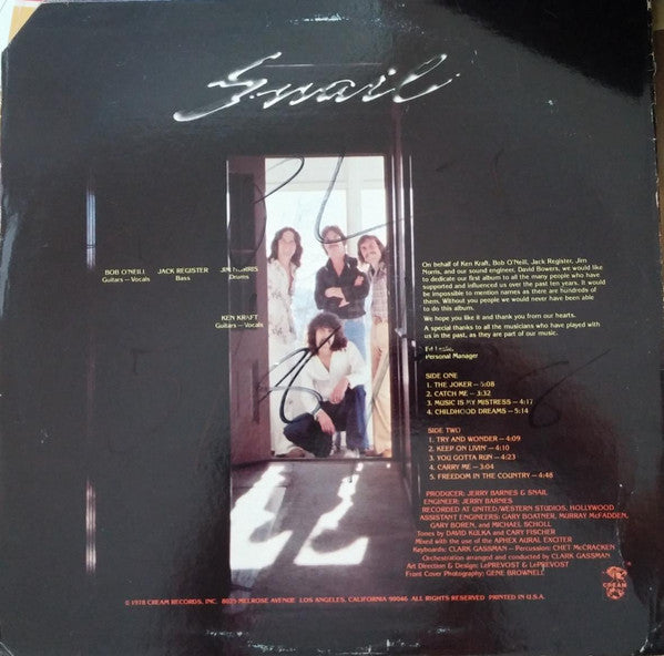 Snail | Very Good Plus (VG+) Very Good (VG) Get Cheap Vinyl