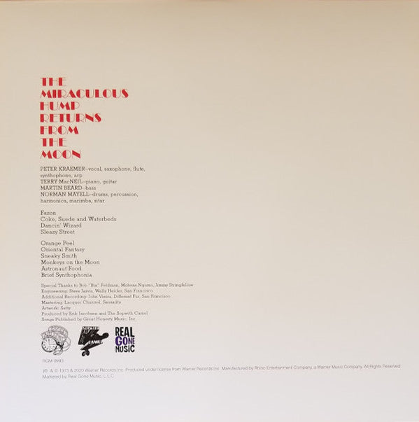 The Miraculous Hump Returns From The Moon | Mint (M) Mint (M) Get Cheap Vinyl