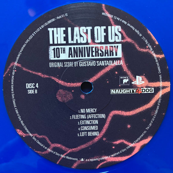 The Last Of Us: 10th Anniversary (BLUE + RED VINYL) | Mint (M) Mint (M) Get Cheap Vinyl