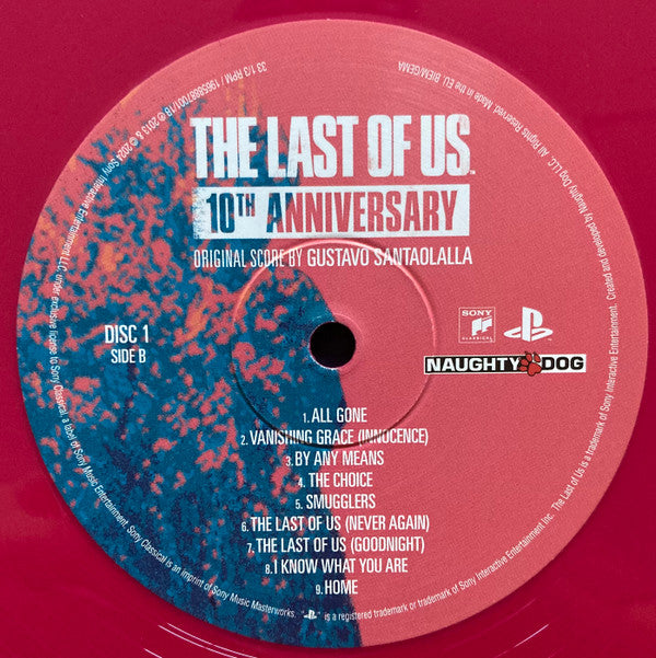 The Last Of Us: 10th Anniversary (BLUE + RED VINYL) | Mint (M) Mint (M) Get Cheap Vinyl