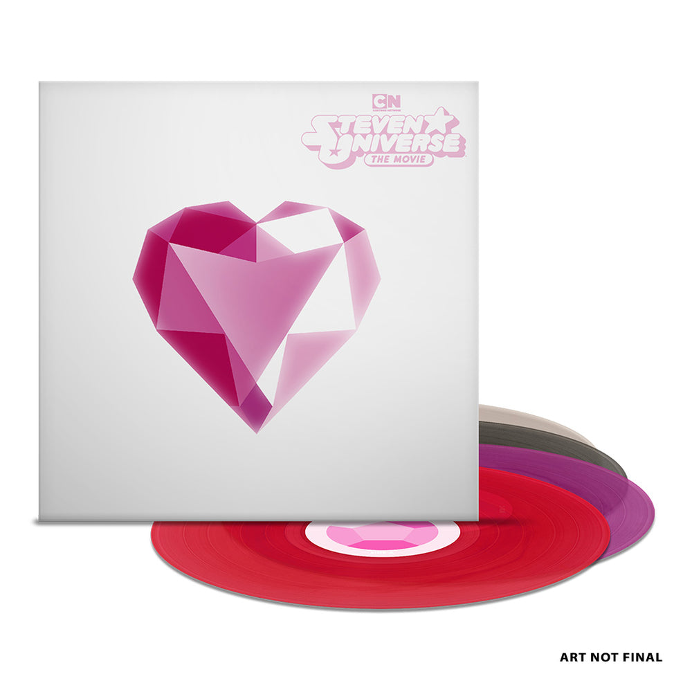 Steven Universe: The Movie (4x10" VINYL | PRE-ORDER: 08/29/2025 / SPINEL COMBO COLORWAY VINYL) | Mint (M) Mint (M) Get Cheap Vinyl