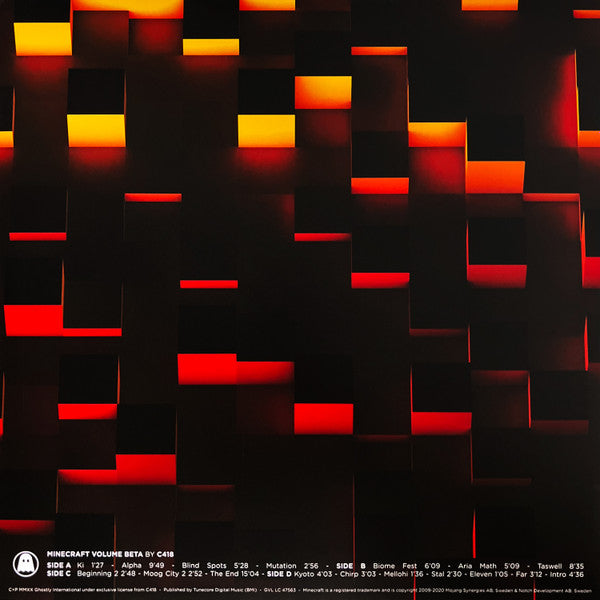 Minecraft Volume Beta (RED + YELLOW SPLATTER VINYL) | Mint (M) Mint (M) Get Cheap Vinyl