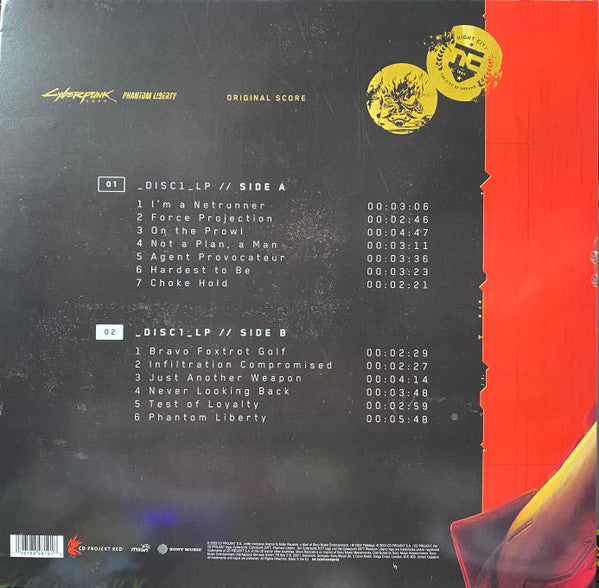 Cyberpunk 2077: Phantom Liberty (Original Score) | Mint (M) Mint (M) Get Cheap Vinyl