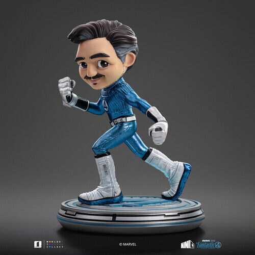 (PRE-ORDER 9/4/25) MiniCo Fantastic Four Metallic First Steps 4 Pack (Large Item, Statue, Collectible,) | Get Cheap Vinyl