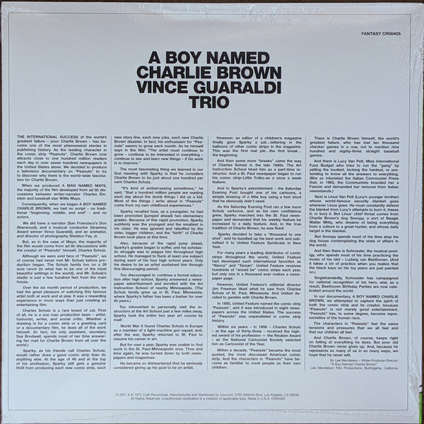 A Boy Named Charlie Brown (VINYL) | Mint (M) Mint (M) Get Cheap Vinyl