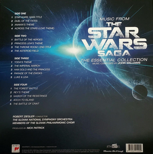 The Star Wars Saga - The Essential Collection (SMALL DING) | Mint (M) Excellent (EX) Get Cheap Vinyl