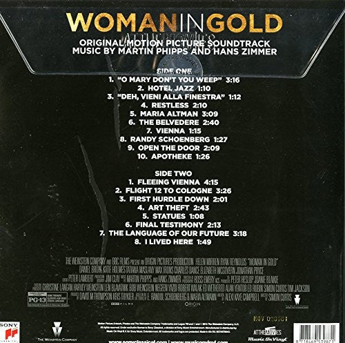 Woman In Gold (Original Motion Picture Soundtrack) | Mint (M) Mint (M) Get Cheap Vinyl