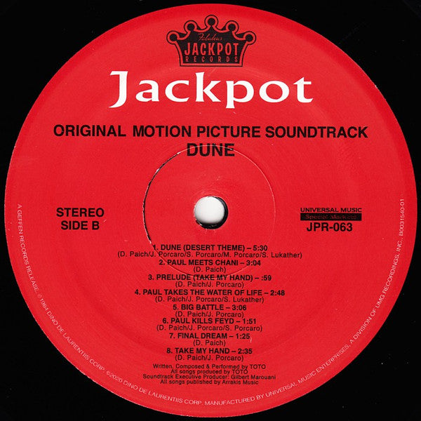 Dune (Original Soundtrack Recording)(VINYL) | Mint (M) Mint (M) Get Cheap Vinyl