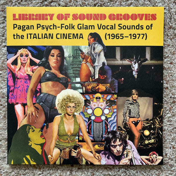 Library Of Sound Grooves: Pagan Psych-Folk Glam Vocal Sounds Of The Italian Cinema (1965 - 1977) (VINYL) | Mint (M) Mint (M) Get Cheap Vinyl