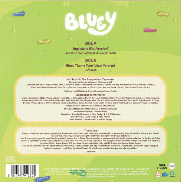 Rug Island (Full Version) (7" PICTURE VINYL) | Mint (M) Mint (M) Get Cheap Vinyl