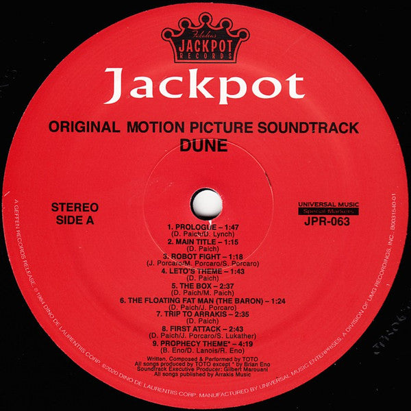Dune (Original Soundtrack Recording)(VINYL) | Mint (M) Mint (M) Get Cheap Vinyl