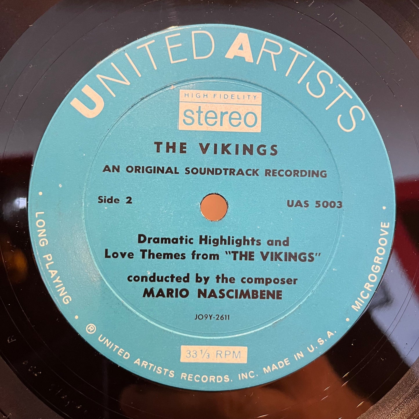 The Vikings (Original Music From The Motion Picture Sound Track) | Excellent (EX) Excellent (EX) Get Cheap Vinyl