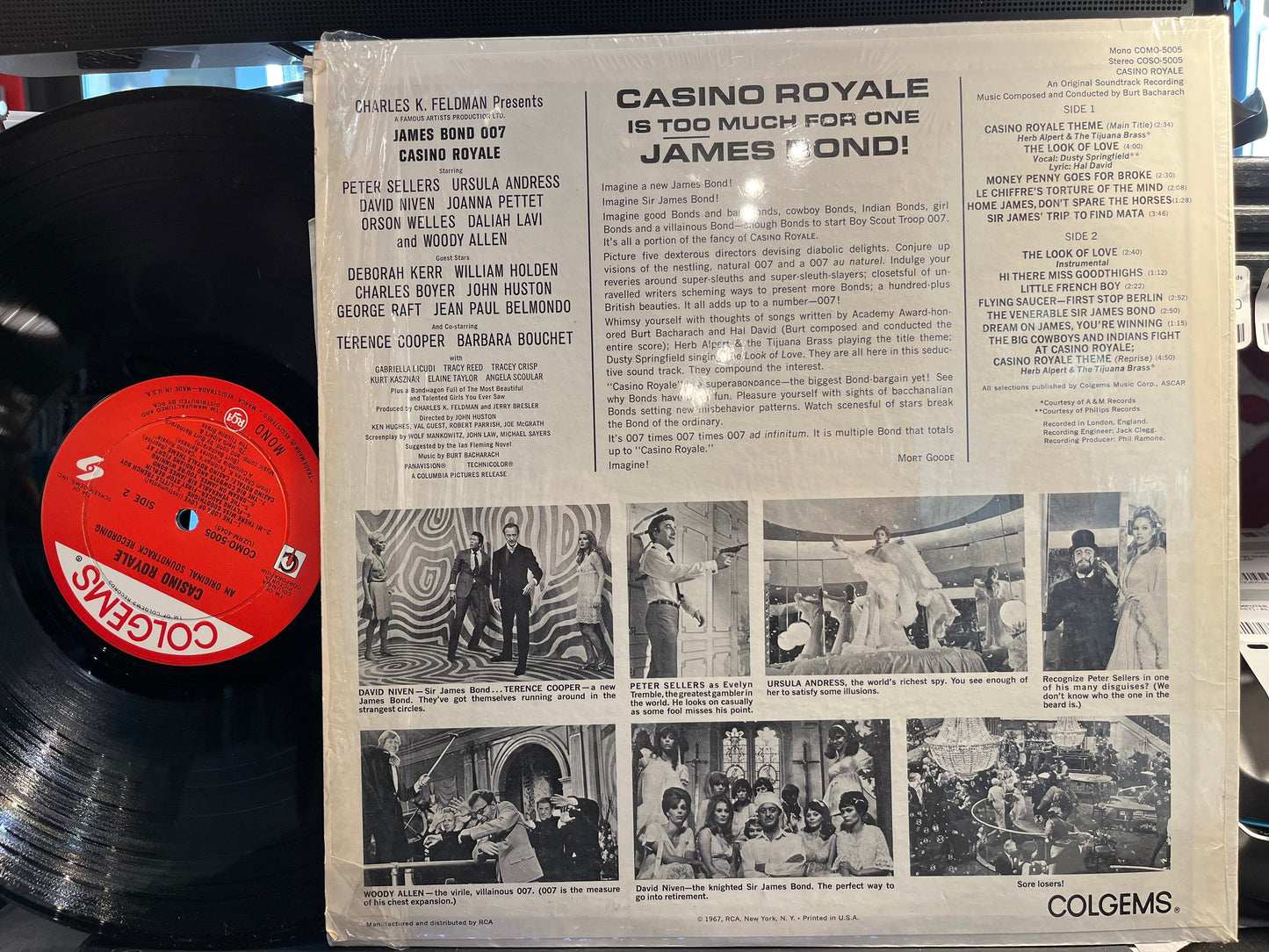 Casino Royale (Original Motion Picture Soundtrack) (VINYL) | Excellent+ (EX+) Near Mint (NM) Get Cheap Vinyl