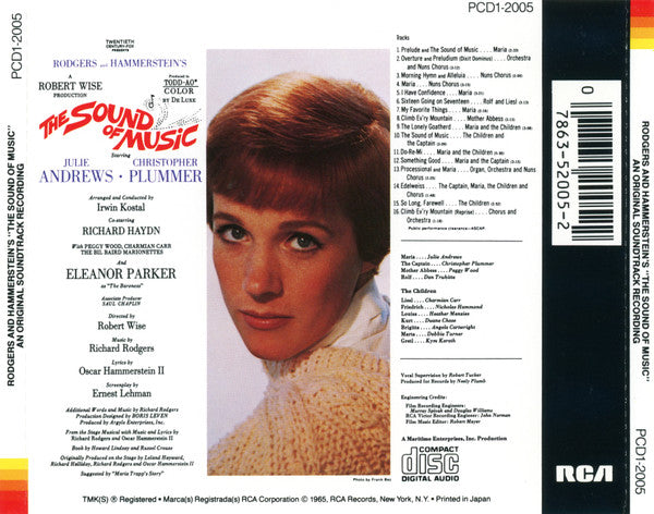 The Sound Of Music (An Original Soundtrack Recording) (CD) | Excellent (EX) Near Mint (NM) Get Cheap Vinyl