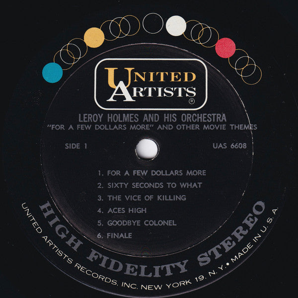 For A Few Dollars More And Other Motion Picture Themes | Excellent (EX) Very Good Plus (VG+) Get Cheap Vinyl