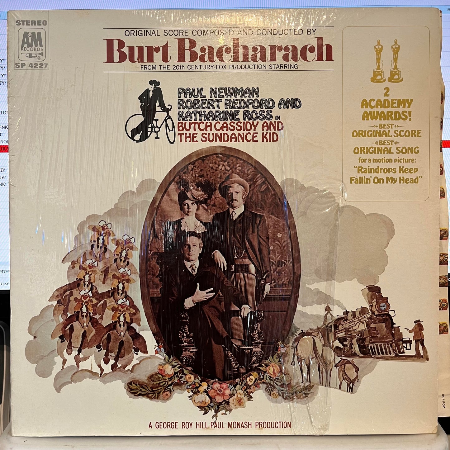 Music From Butch Cassidy And The Sundance Kid *SHRINK* | Excellent (EX) Near Mint (NM) Get Cheap Vinyl