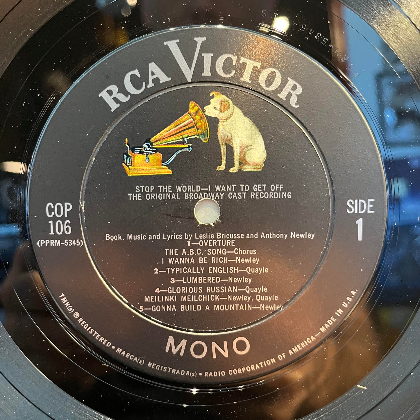 Stop The World - I Want To Get Off (Original Broadway Cast) | Excellent (EX) Excellent (EX) Get Cheap Vinyl