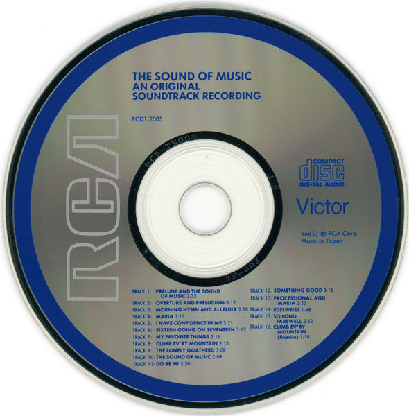 The Sound Of Music (An Original Soundtrack Recording) (CD) | Excellent (EX) Near Mint (NM) Get Cheap Vinyl